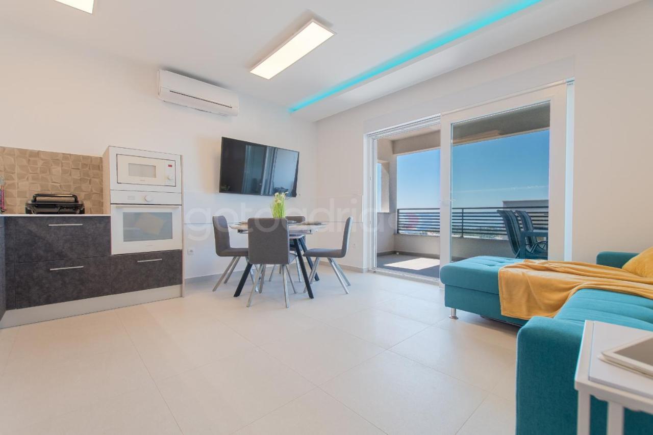 Luxury Sea View Apt Padi Via Mare Makarska Esterno foto