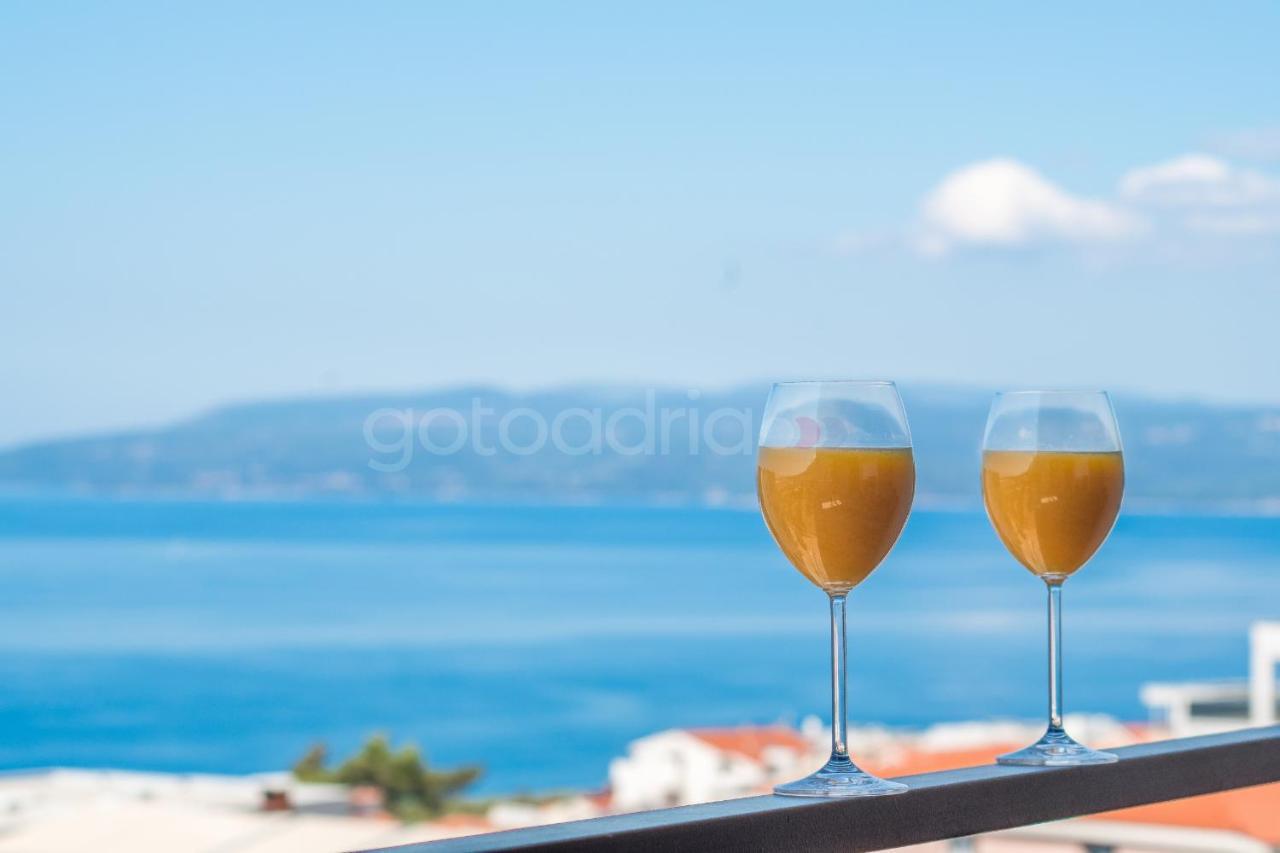 Luxury Sea View Apt Padi Via Mare Makarska Esterno foto